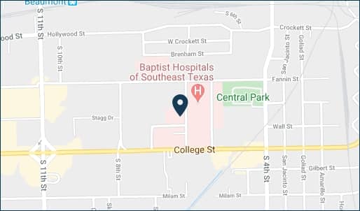 Map of Beaumont Office